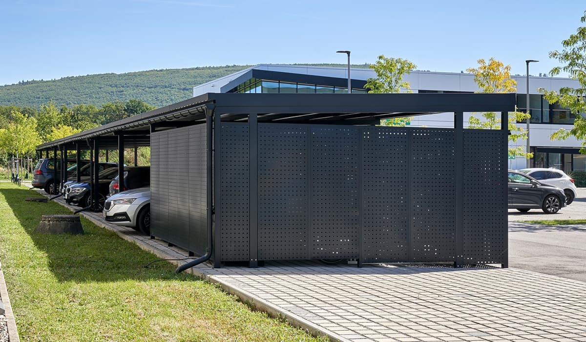 <h5>Carport Reihenanlage</h5>